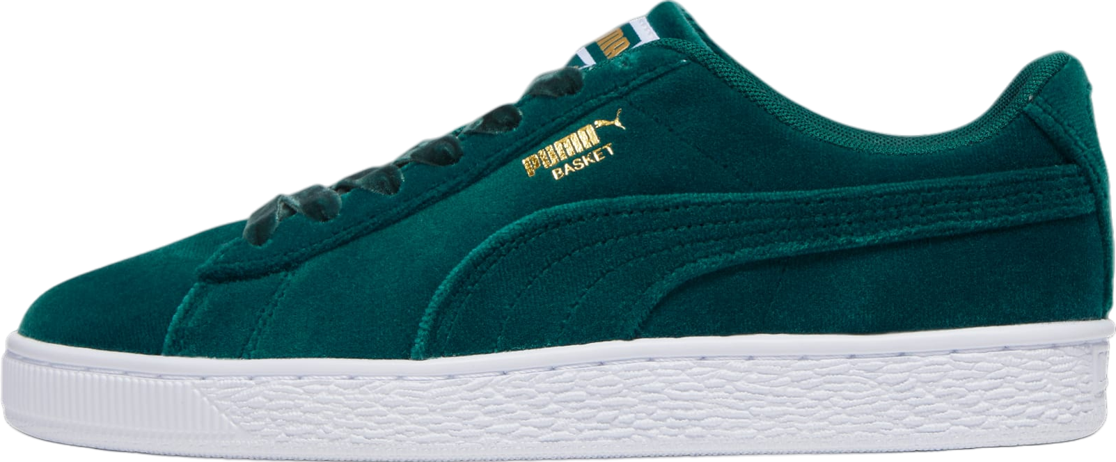 Puma Basket Classic Velvet WMNS Malachite / Team Gold