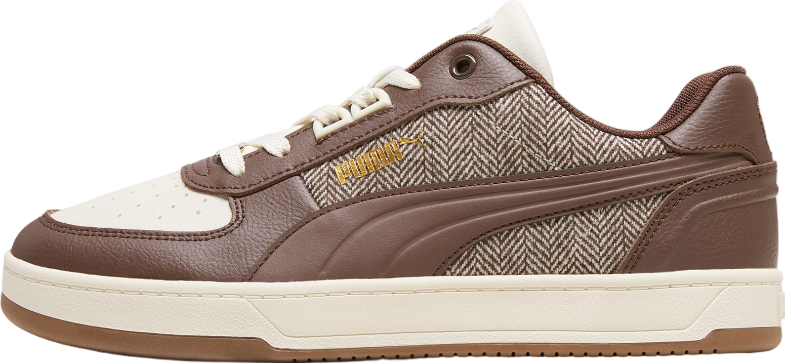 Puma Caven 2.0 Lux Suede Alpine Snow / Espresso Brown