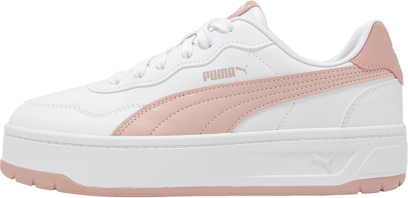 【PUMA 】Sky Clean - White: Pink WMNS) PUMA Skye Clean Casual Board Shoes White/Pink 380147-05