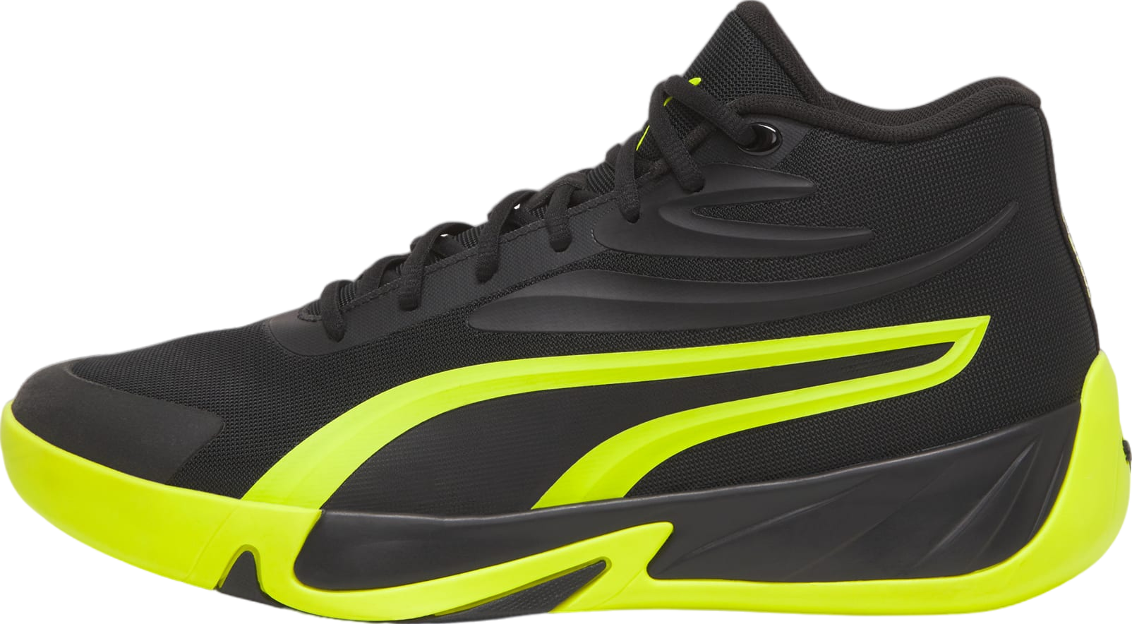 Puma Court Pro Black / Electric Lime