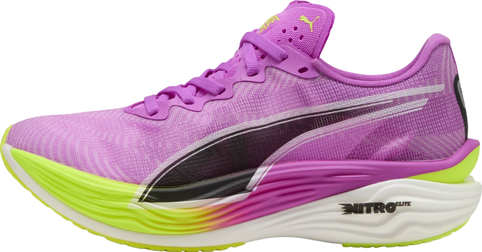 ★PUMA★ Diviate Nitro 3 Women's Yellow Pure Magenta 3097081 Puma Deviate Nitro Elite 3 WMNS Glowing Red / Black - Apr