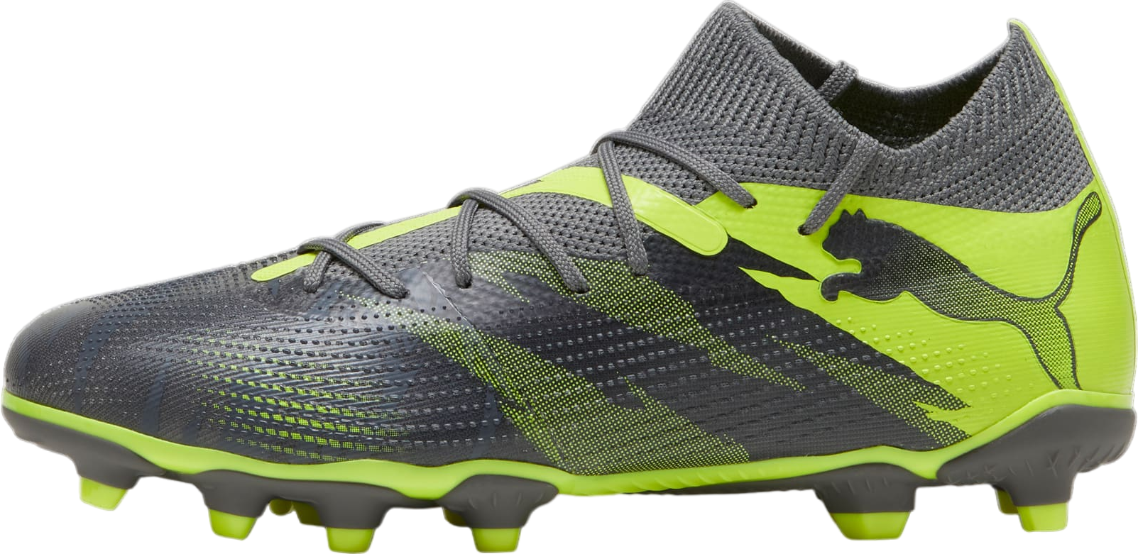 Puma Future 7 Match Rush GS FG/AG Strong Gray / Cool Dark Gray