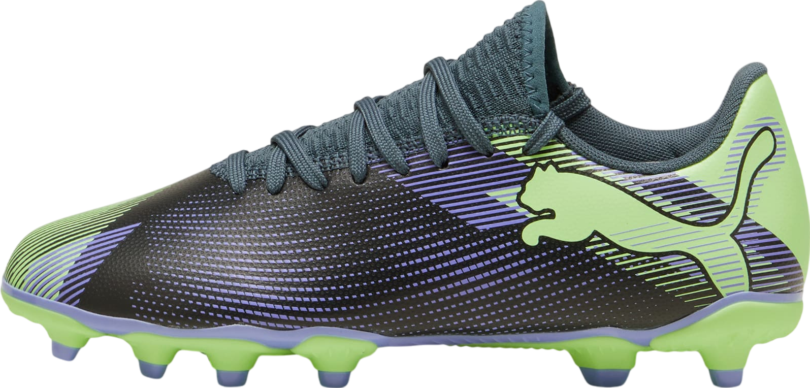 Puma Future 7 Play FG/AG GS Gray Skies / Elektro Purple