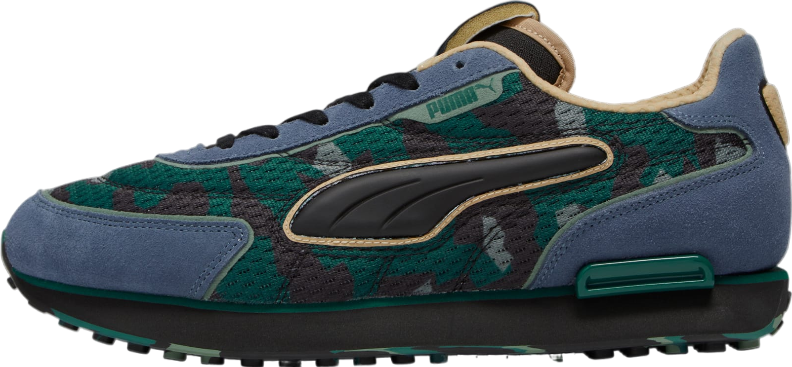 Puma Future Rider Concrete Camo Inky Blue / Black