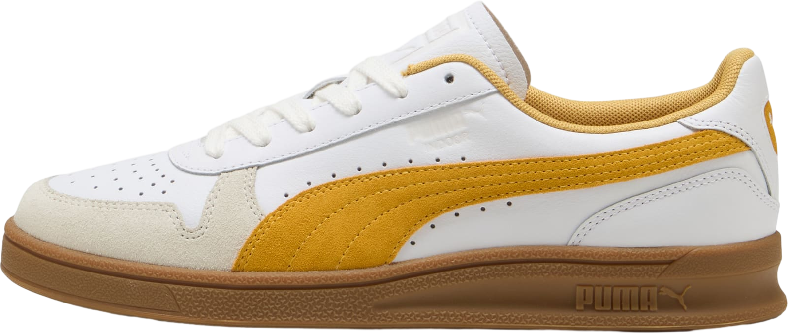 Puma Indoor White / Dark Myrtle - Jun 2025 - 401360-05 Puma Indoor White / Dark Myrtle - Jun 2025 - 401360-05