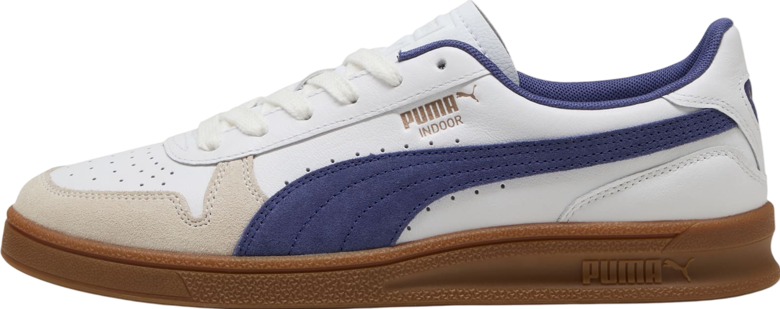 ■PUMA■ Indoor White Dark Myrtle Gum 40136005 401360-05 Puma Indoor 401360 05 | OVERKILL