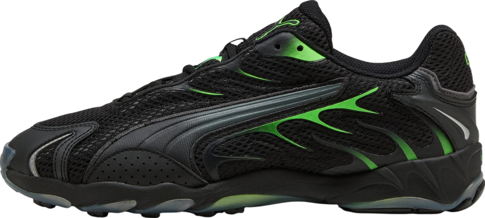 Puma Inhale Black / Green Glare - Apr 2025 - 401560-01