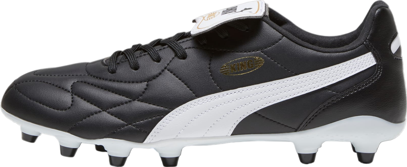 Puma King Top FG/AG Black / White