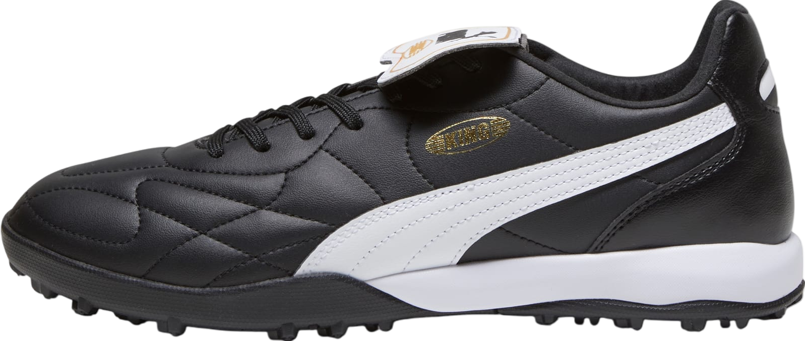 Puma King Top Turf Black / White