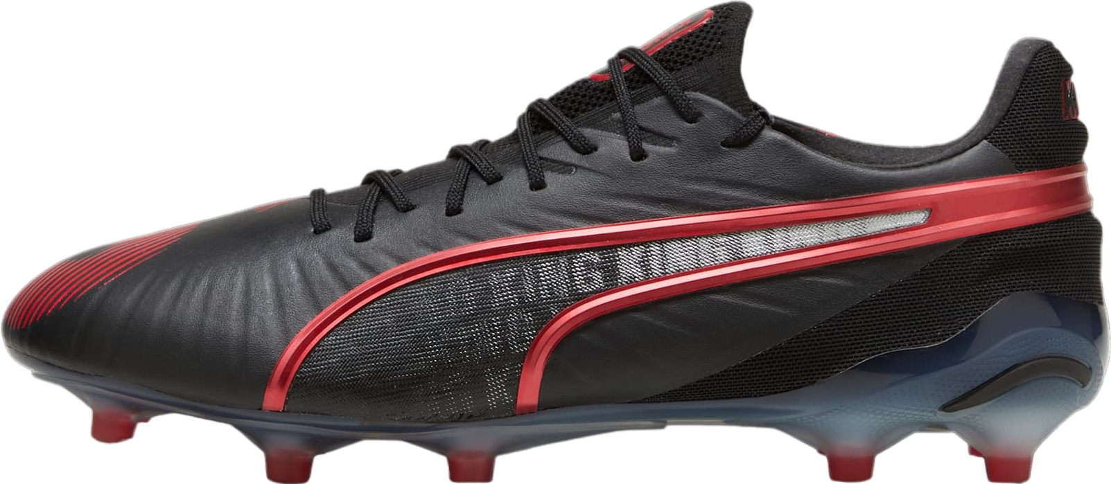 Puma King Ultimate Launch Edition FG/AG Black / Rosso Corsa