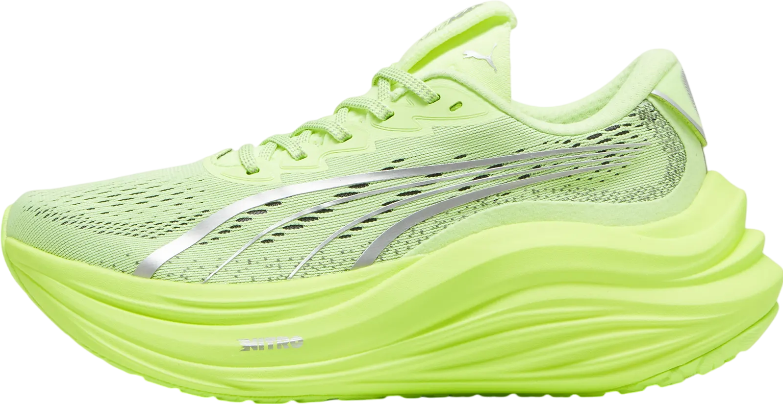 【Puma】 正規品★ (W) Magmax Nitro White Silver Puma MagMax NITRO Men's Puma White/Puma Silver – Holabird Sports