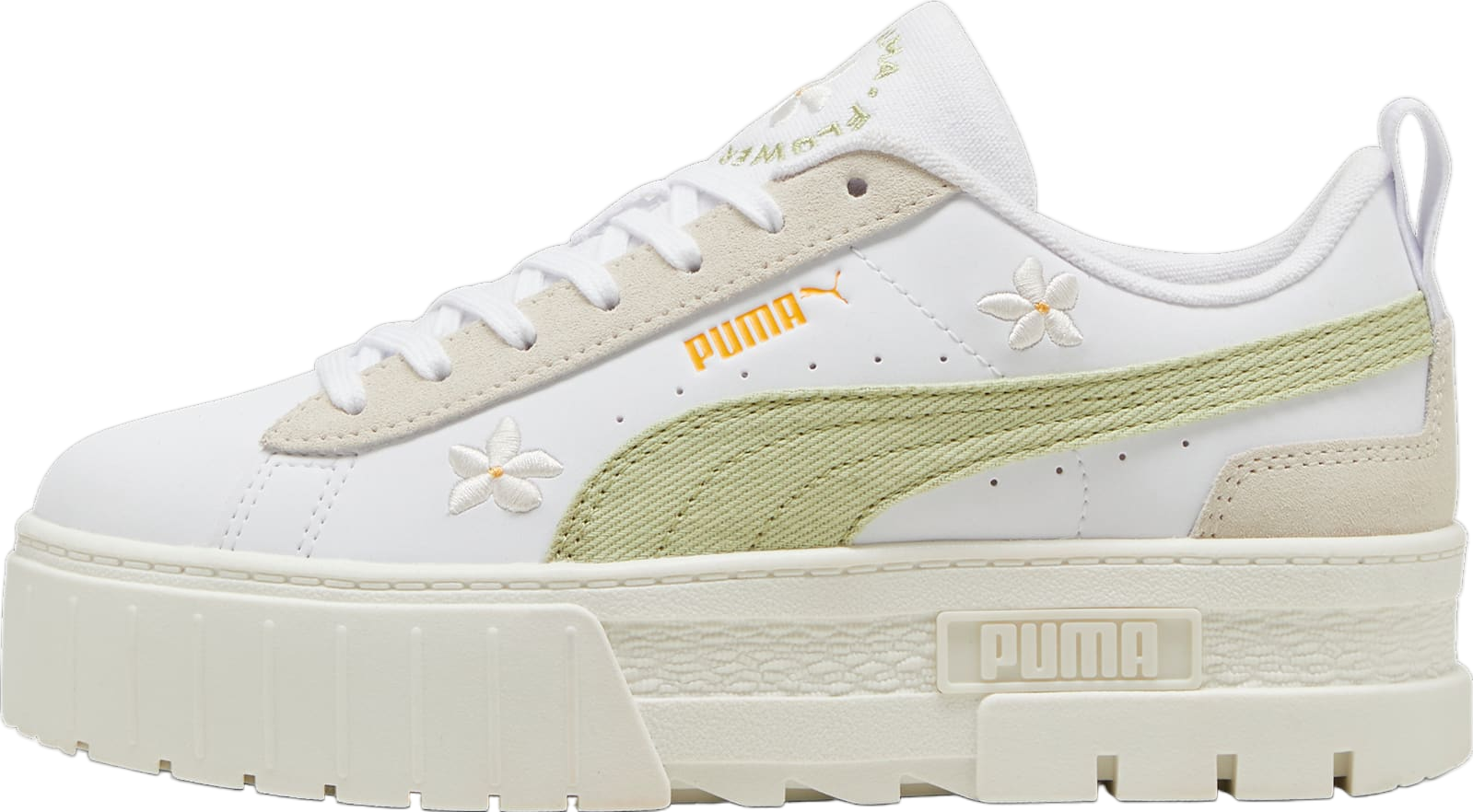 Puma Mayze Embroidery WMNS White / Vapor Gray - Dec 2024