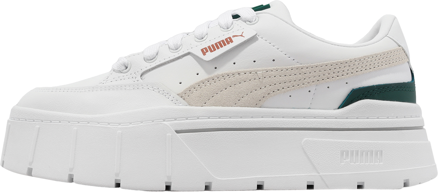 ◆PUMA◆ Maze Stack GEN Puma Womens White 39207001 392070-01 Puma Mayze Stack WMNS White / Malachite - Sep 2023