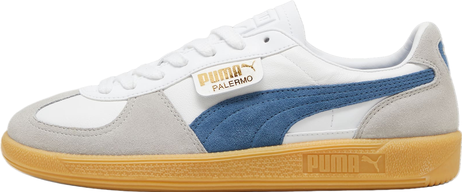 ☆送料無料☆ PUMA ☆ Palermo leather white blue ☆ 男女共用 Puma Palermo Leather White / Blue Horizon - Jun 2024