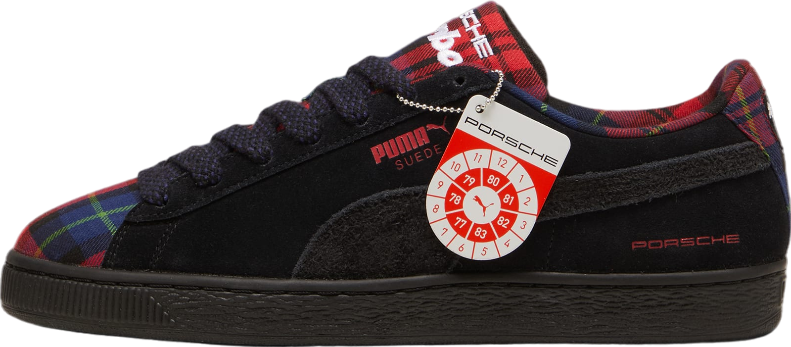 Puma Porsche Legacy Suede Classic Tartan Black / Redmazing