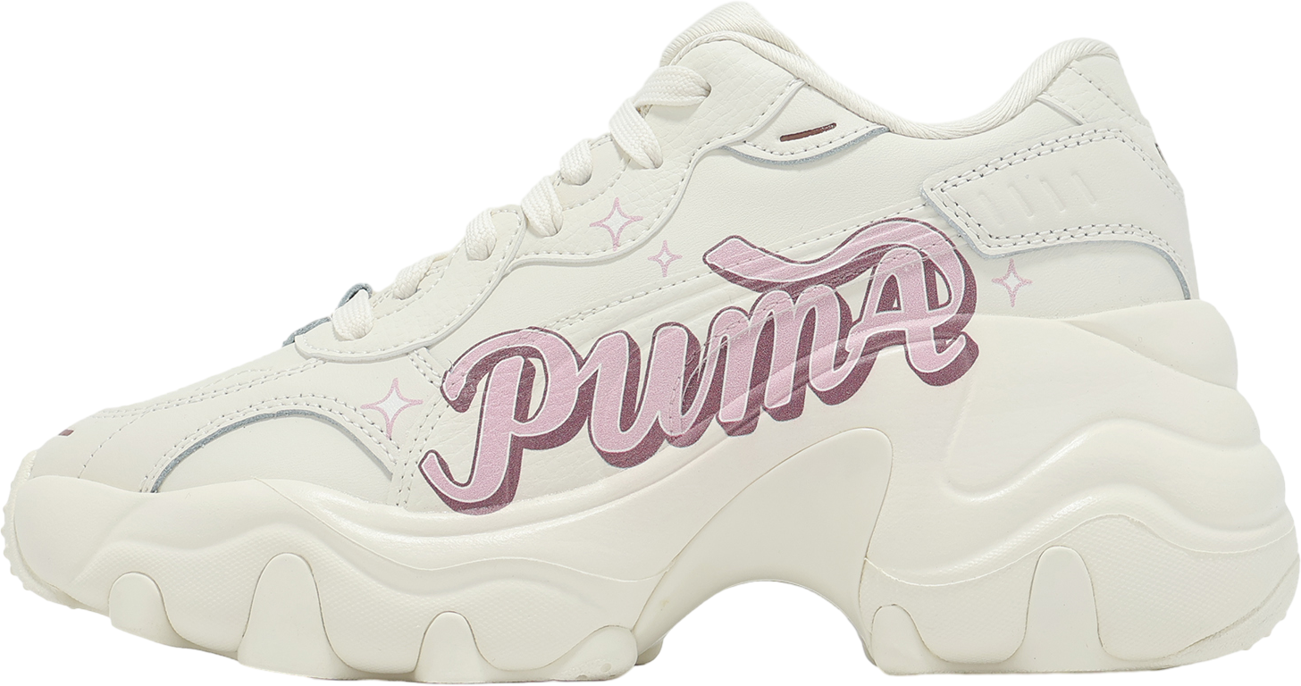 ★PUMA★ Coat Classic White Pink Silver 39502104 NWOT Y2K PUMA XS Zipper Track JACKET White Hot Pink Grey