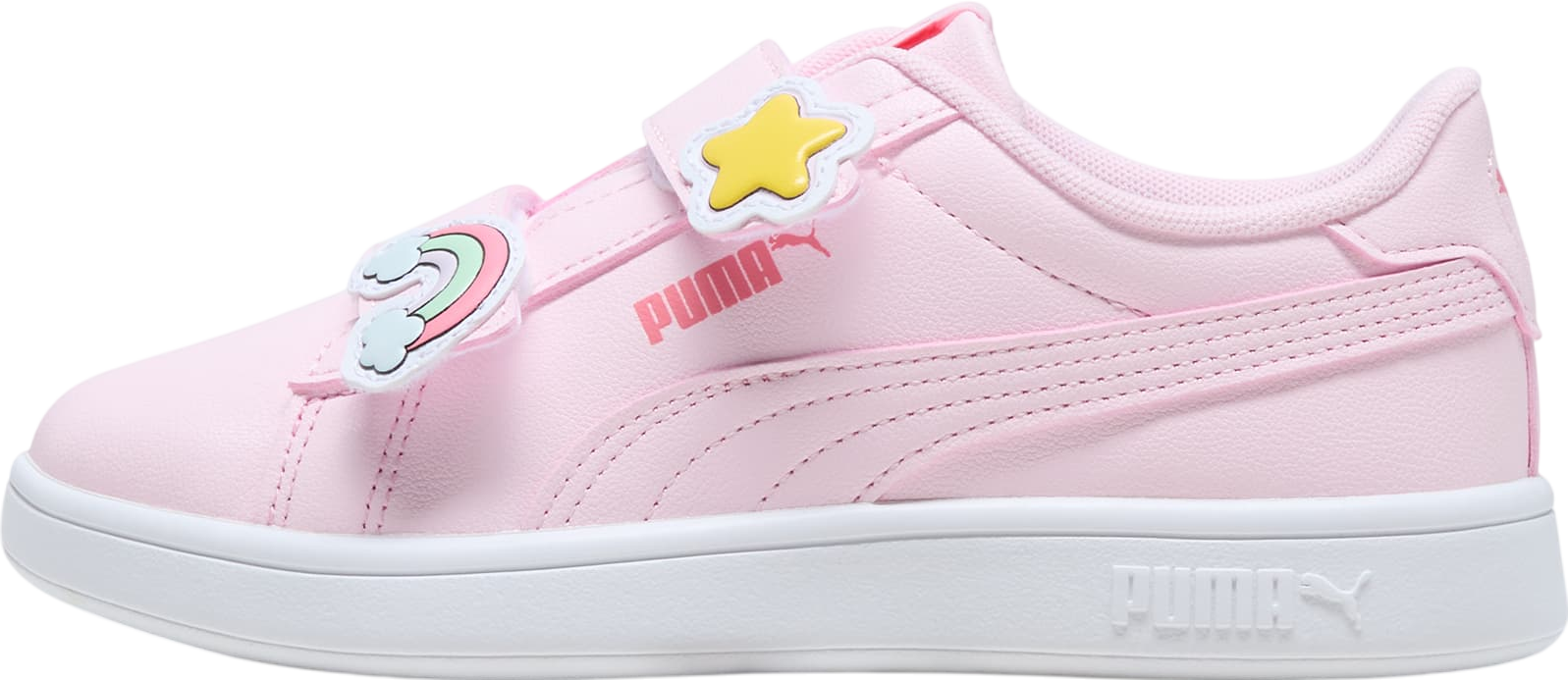 Puma Smash 3.0 Badges GS Whisp Of Pink / Passionfruit