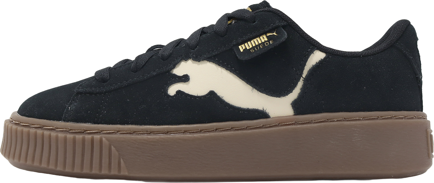 Puma Suede Platform Cutout WMNS Black / White - Feb 2024