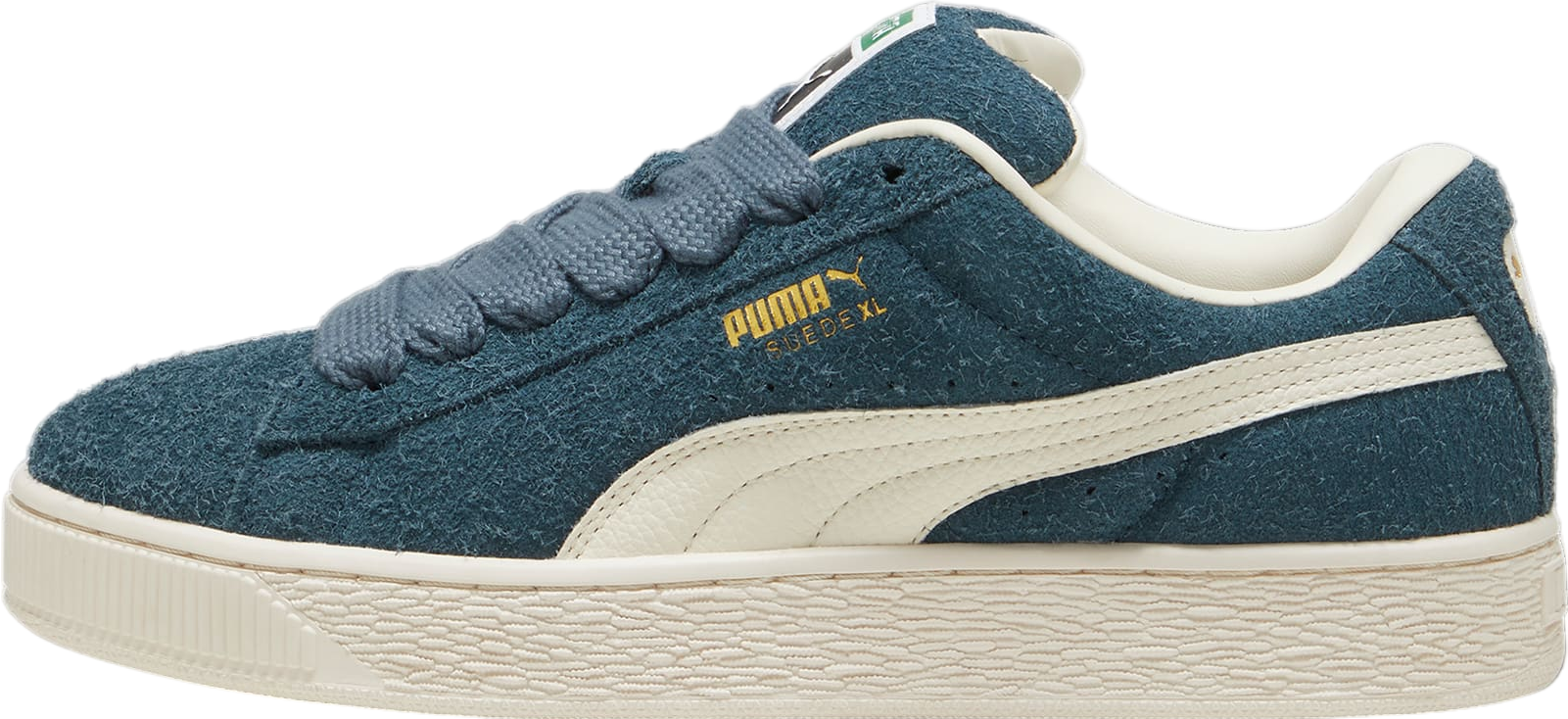 Puma Suede Xl Hairy Gray Skies / Frosted Ivory