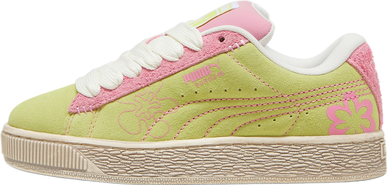スニーカー PUMA Suede XL MAPF1 Neon Puma Suede XL Mercedes AMG MAPF1 Neon Men's - 308582-01 - US
