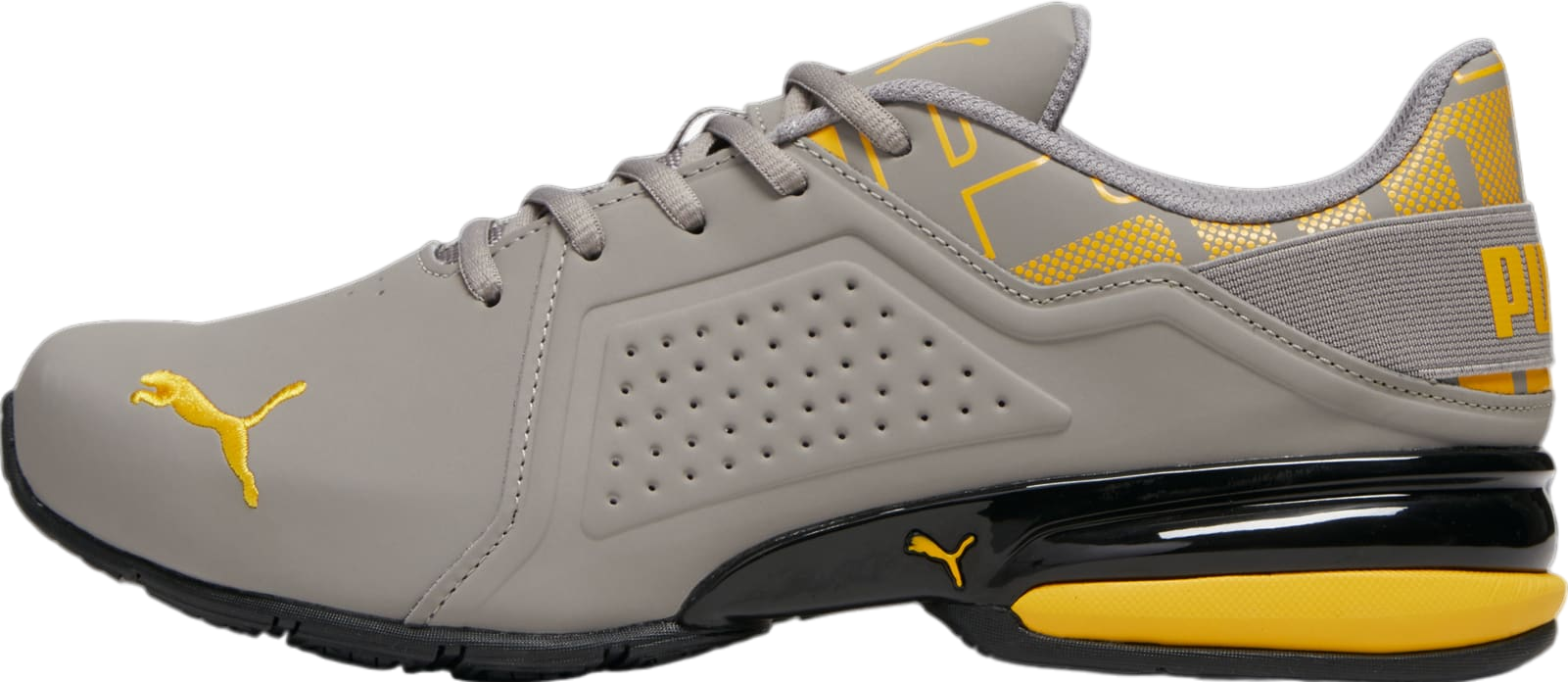 Puma Viz Runner Repeat Concrete Gray / Yellow Sizzle