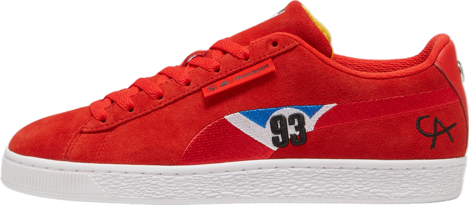 Puma X Bmw M Motorsport Suede Calder Pop Red / Sport Yellow