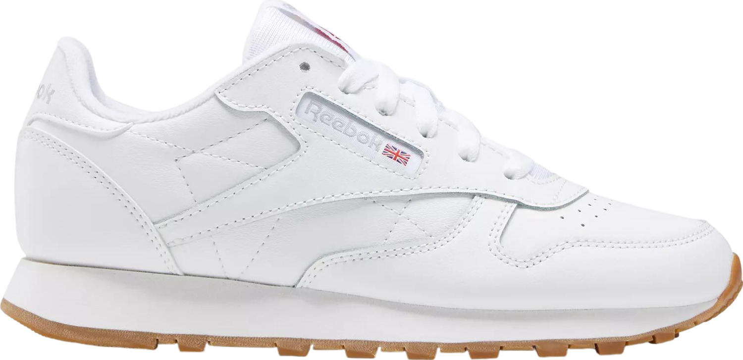 Reebok Cl Lthr GS Ftwr White / Reebok Rubber Gum