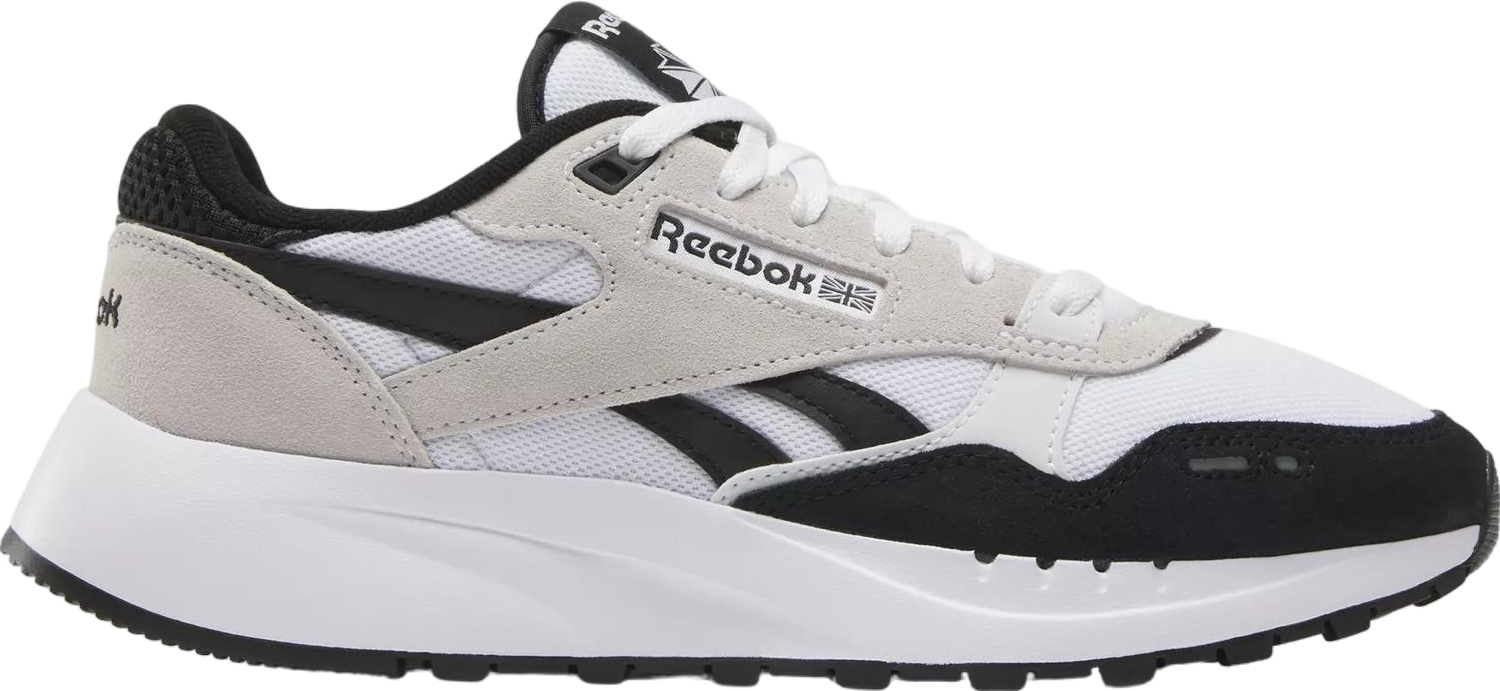 Classic reebok black and white on sale