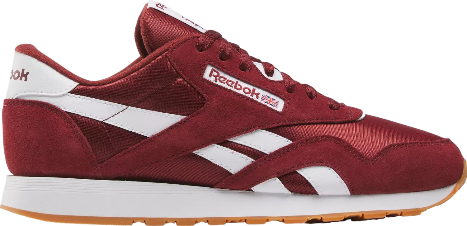 Reebok Classic Nylon Rich Maroon / White