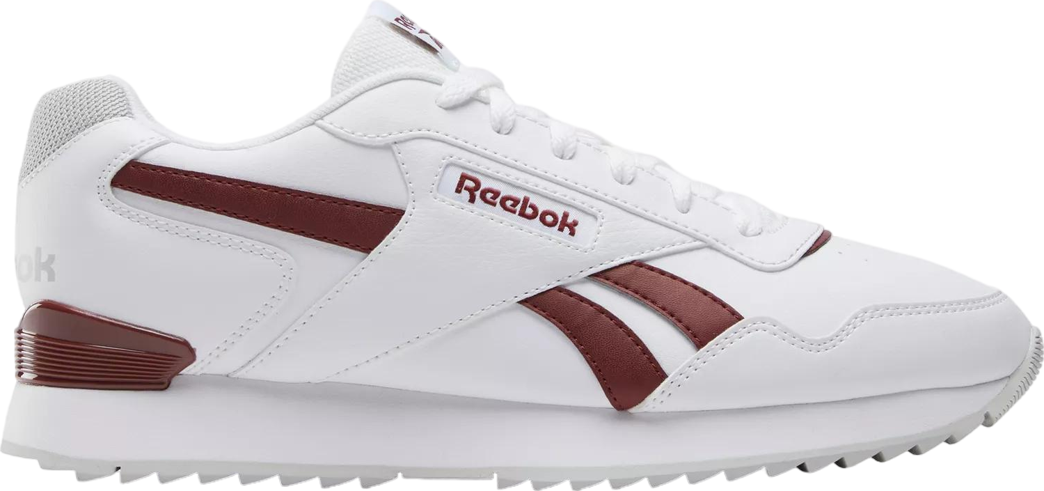 Reebok Glide Ripple Clip White / Rich Maroon