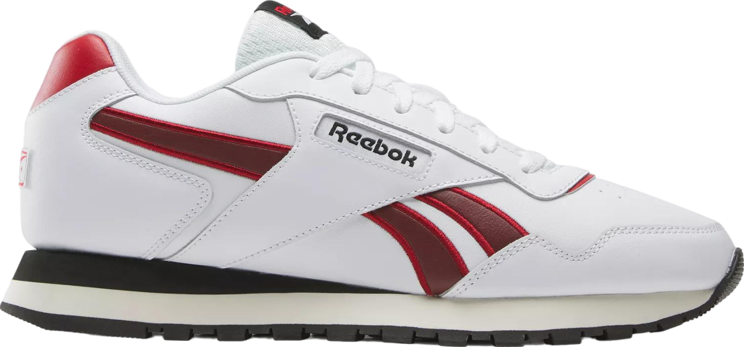 Reebok Glide White / Vector Red