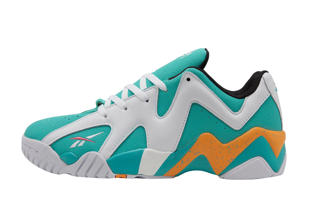 Reebok Kamikaze II Low Aqua Orange