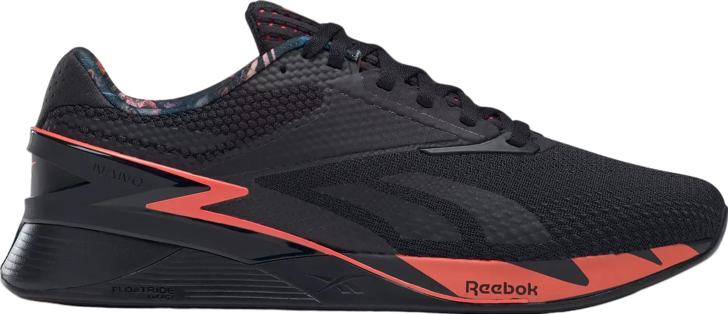 Reebok Nano X3 Core Black / Orange Flare