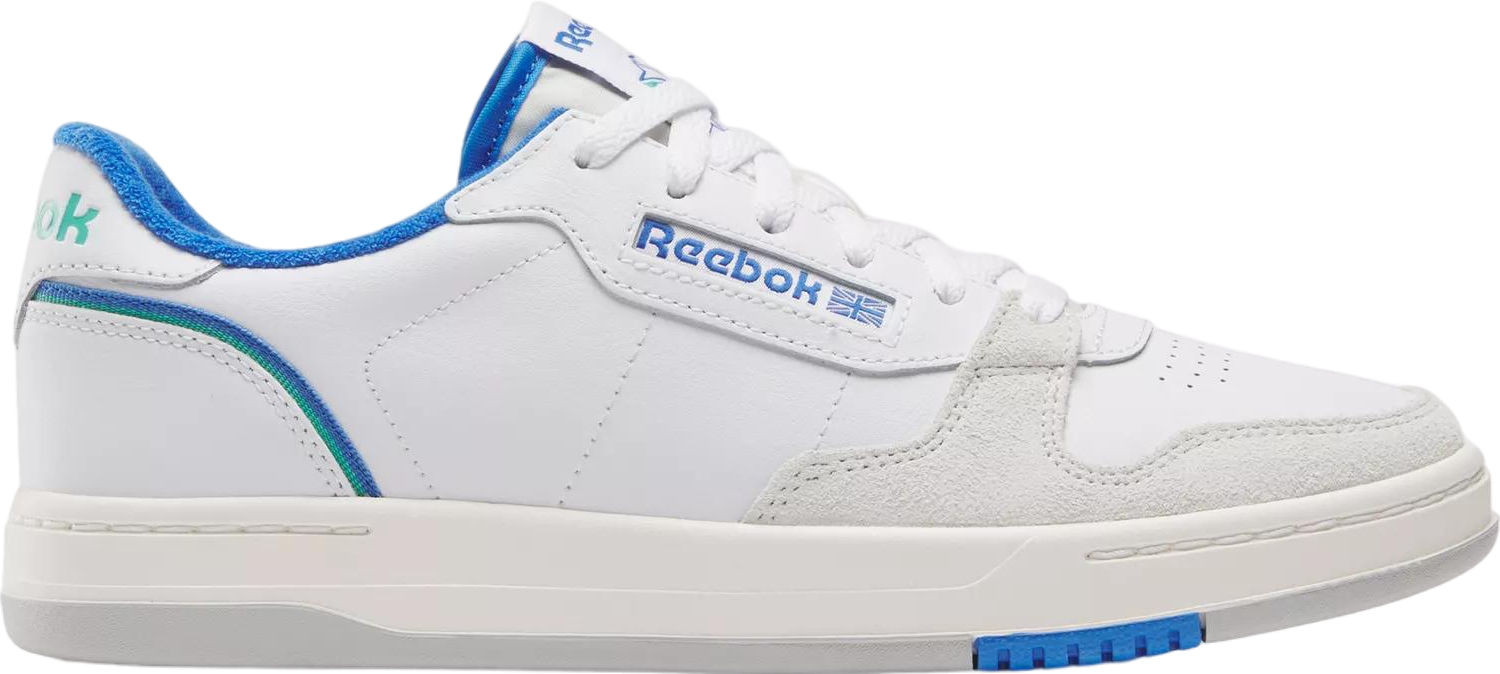 Reebok Phase Court White / Kinetic Blue