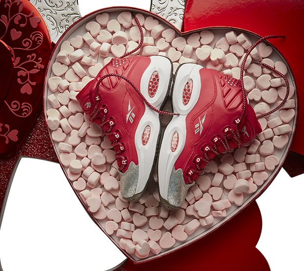 Reebok Question Mid - Valentine's Day