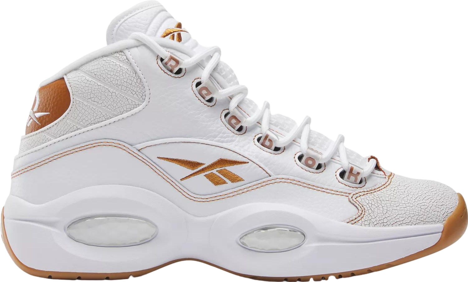 Reebok Question Mid White / Salted Caramel - Jul 2023