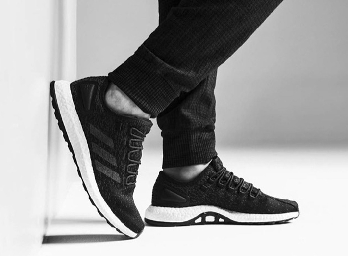 Reigning Champ x adidas Pure Boost Black