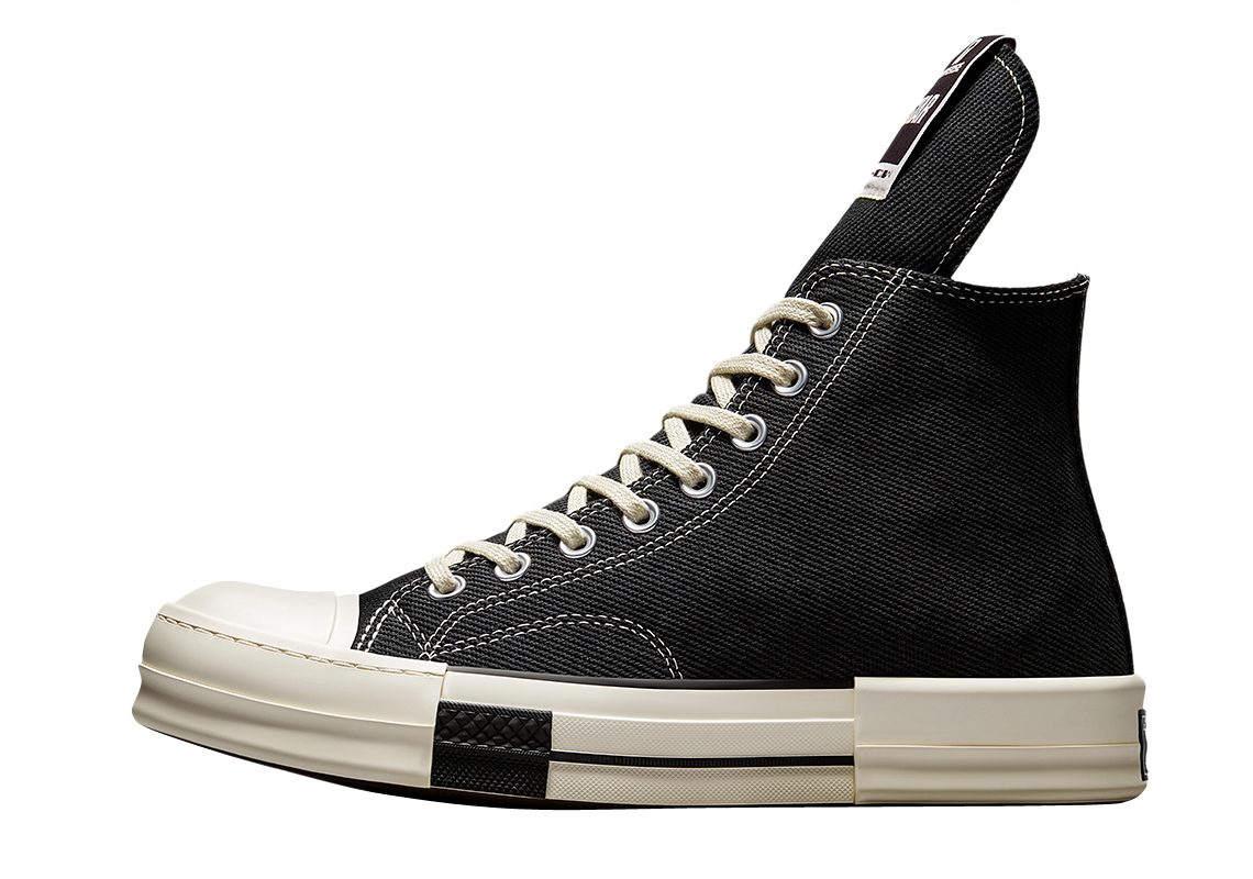 Rick Owens x DRKSHDW DRKSTAR Converse Chuck 70 Hi Black