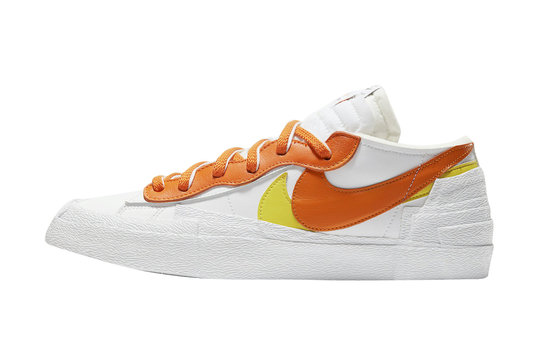 sacai x Nike Blazer Low Magma Orange