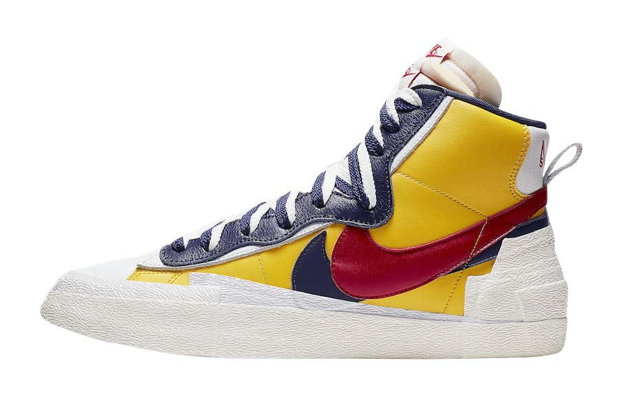 Sacai x Nike Blazer Mid Varsity Maize