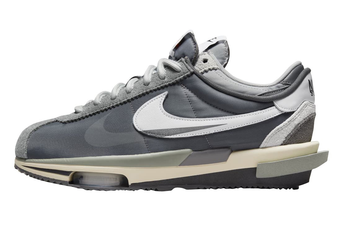 sacai x Nike Cortez Iron Grey