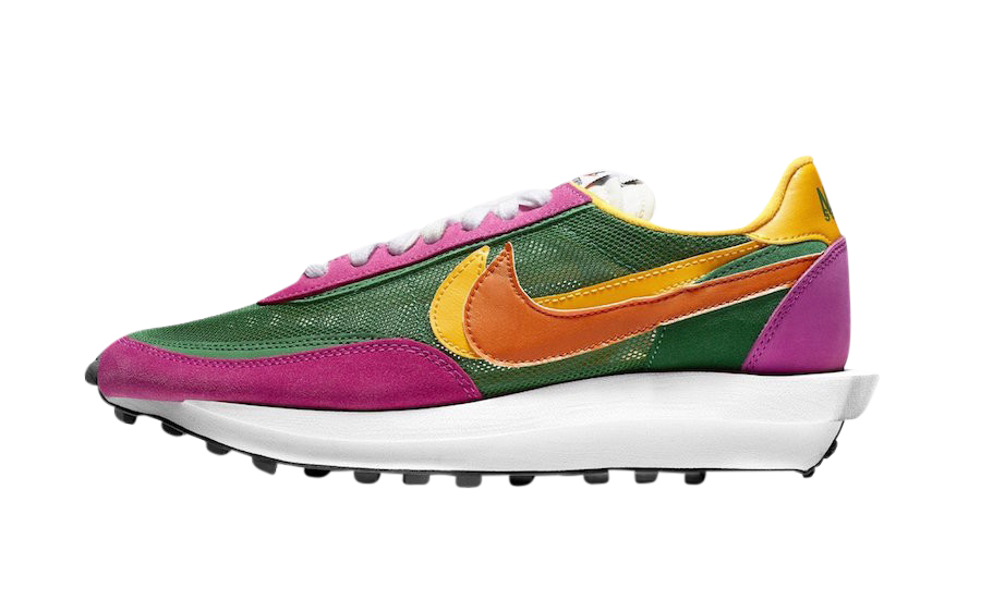 sacai x Nike LDWaffle Pine Green