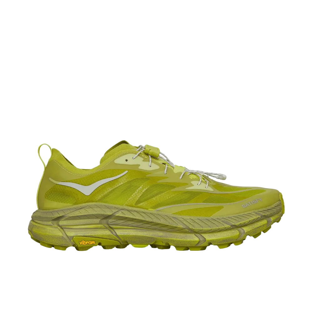 Satisfy x Hoka Mafate Speed ​​4 Sulphur