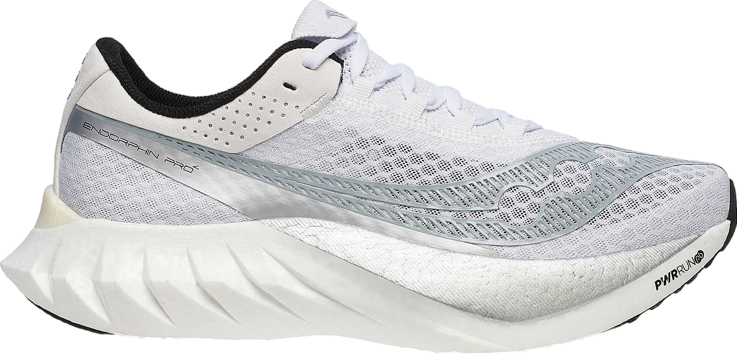 Saucony Endorphin Pro 4 Women's Shoes White/Silver | Running