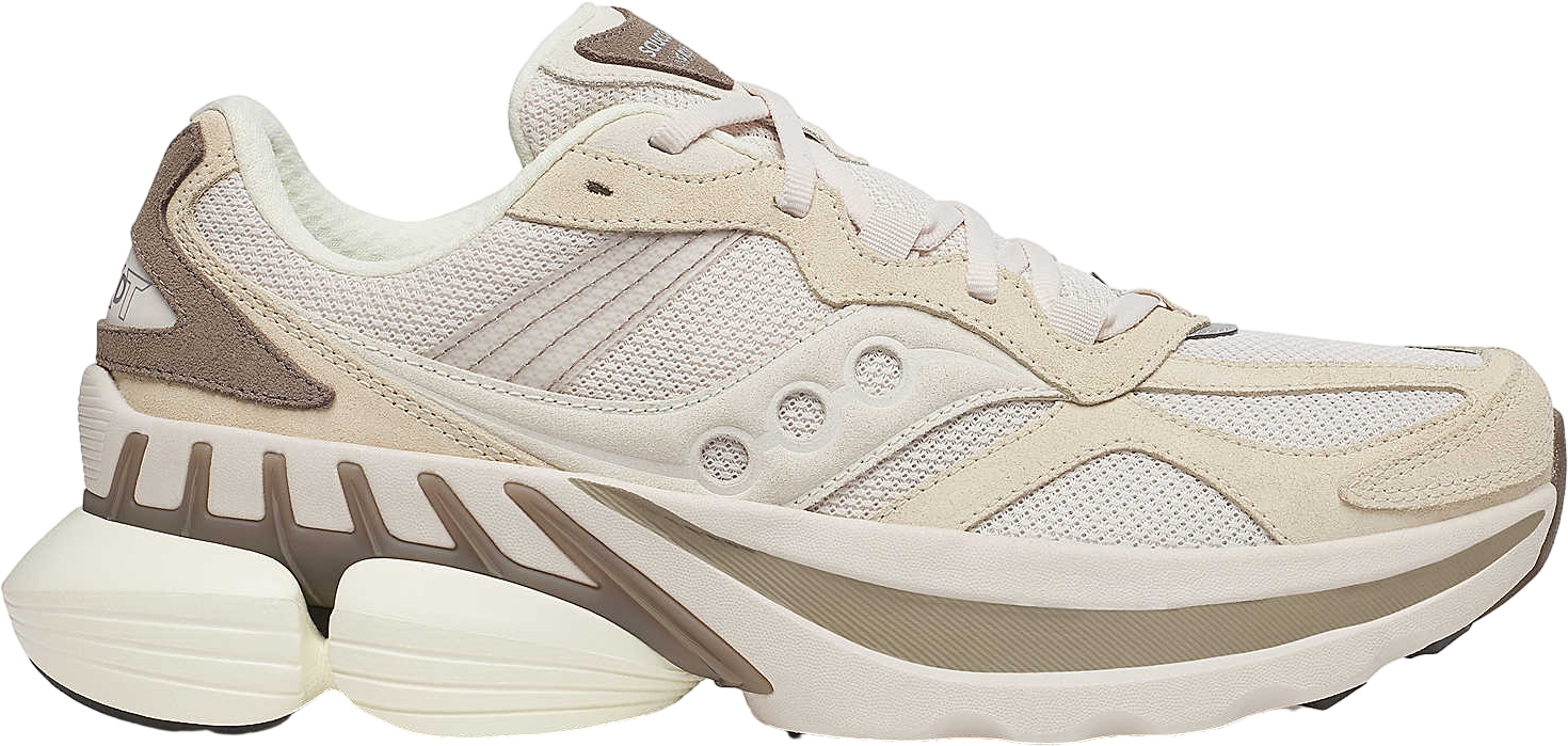 Saucony Grid Nxt Suede Vanilla / Walnut - Feb 2025 - S70879-1