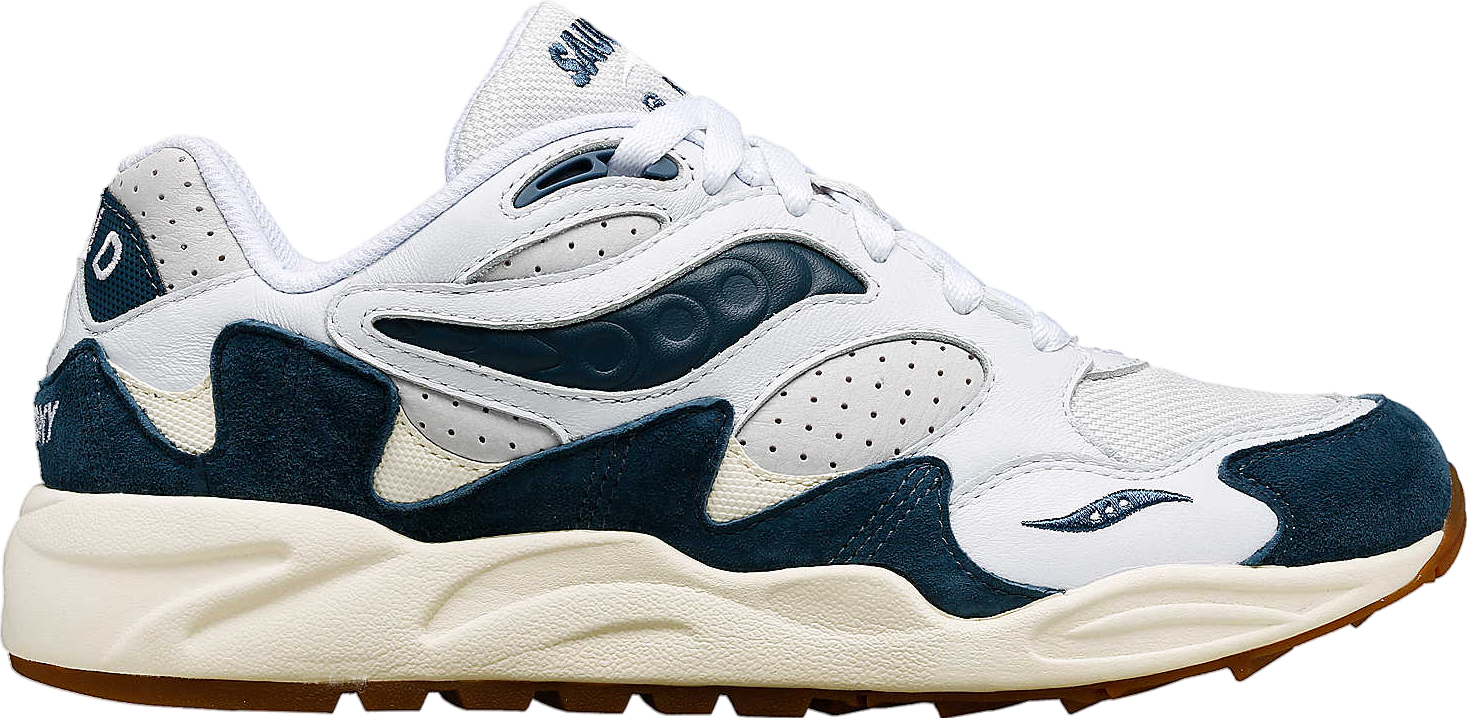 Saucony Grid Shadow 2 Ivy Prep White / Navy