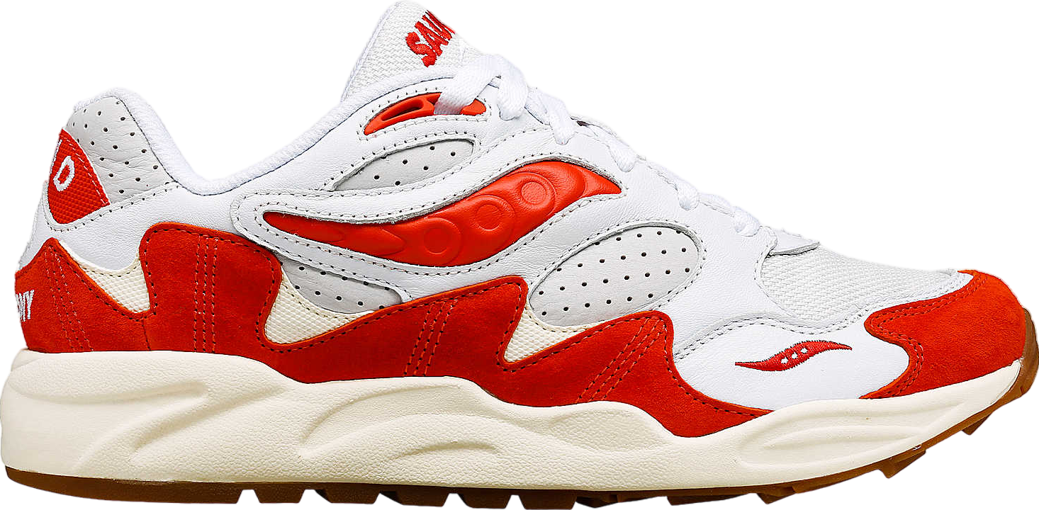 Saucony Grid Shadow 2 Ivy Prep White / Red