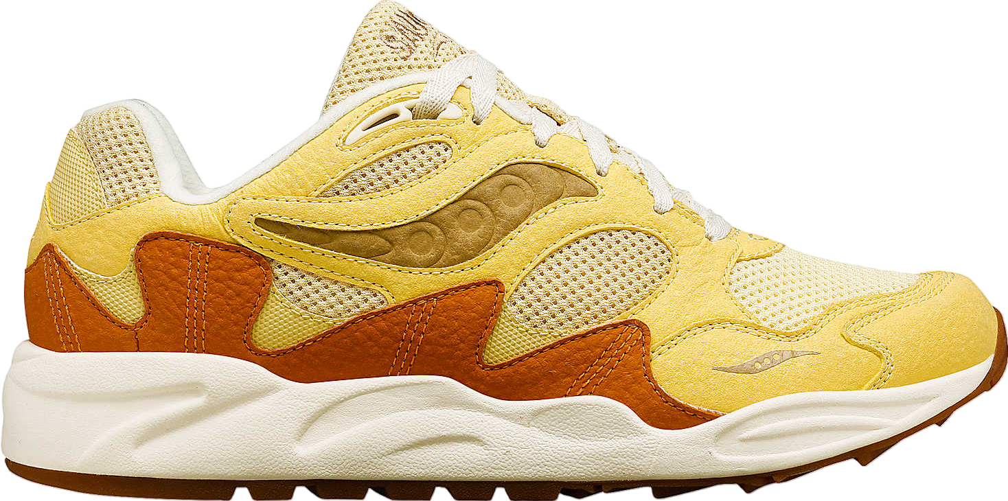 Saucony Grid Shadow 2 Mushroom Mustard / Tan