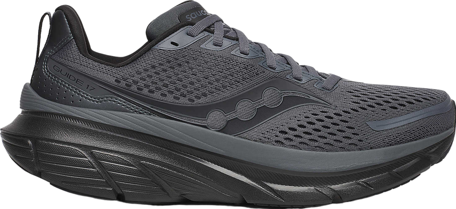 Saucony Guide 17 Black / Shadow - Feb 2024 - S20936-100  display picture 1