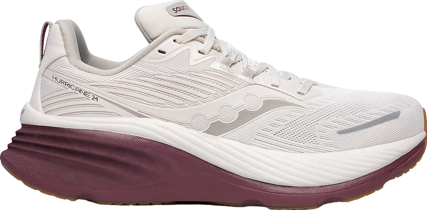 Saucony Hurricane 24 Moon / Currant